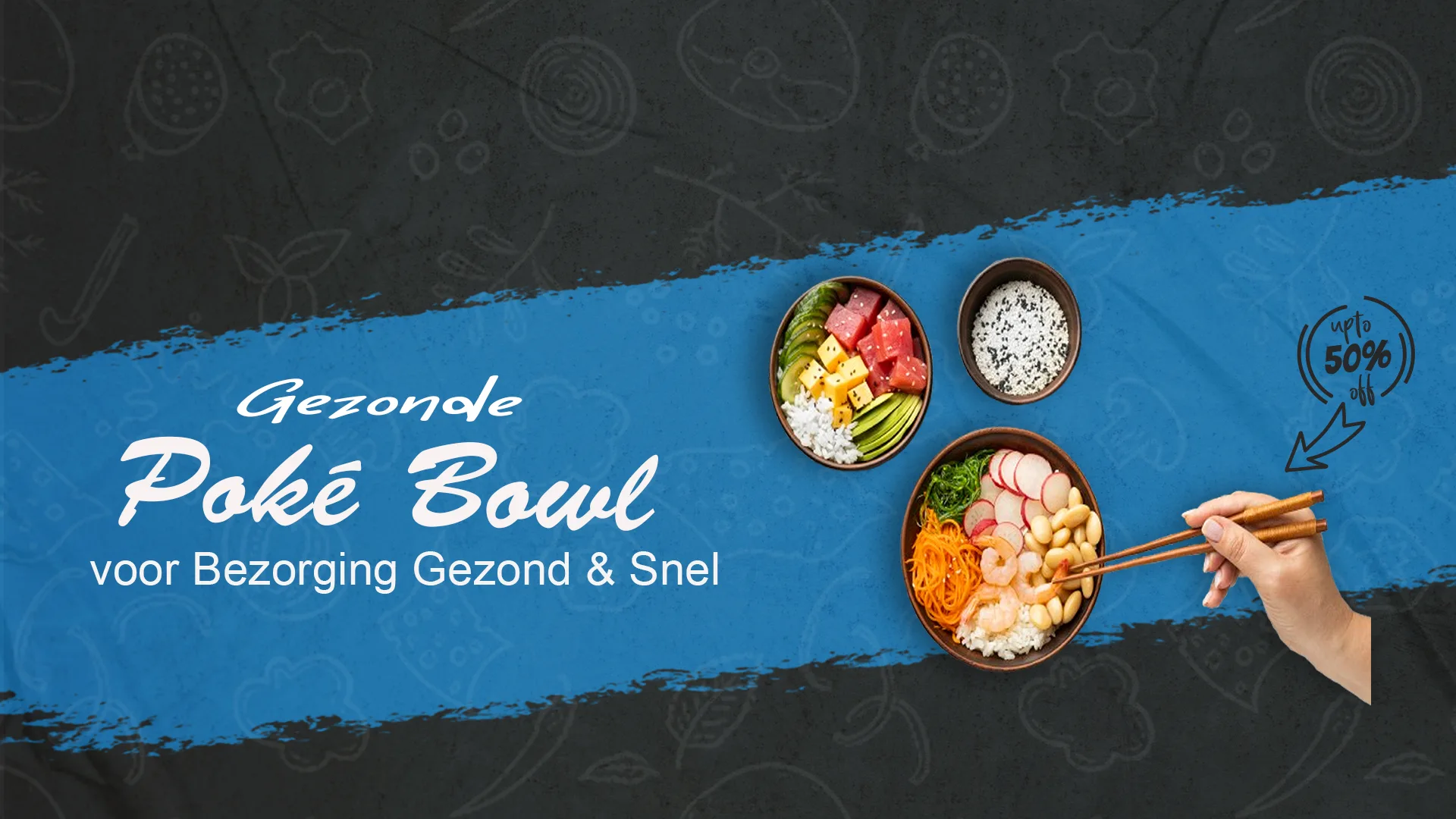 Gezonde Poké Bowl voor Bezorging : Gezond & Snel